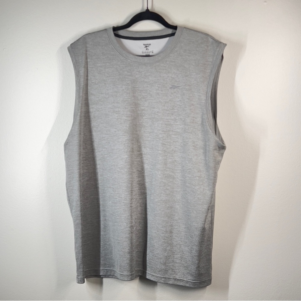 REEBOK men’s size XL gray tank top